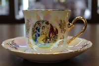 Cup and saucer 150 ml, decor 0676